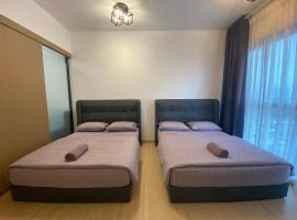 DSara Sungai Buloh Sentral MRT Studio Home with Two Free Parking, hotel berdekatan Hospital Sungai Buloh, Sungai Buluh