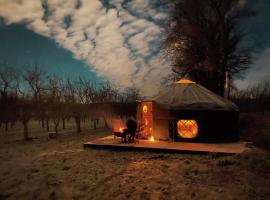 Dragon Orchard Retreat, prabangi stovyklavietė mieste Ledburis