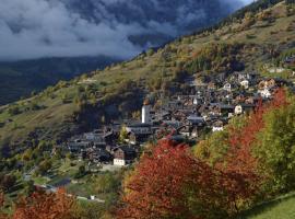 Gemütliche Wohnung mit Traumaussicht!, resorts de esquí en Albinen