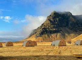 Starlight Camping Pods, loma-asunto kohteessa Hvolsvöllur