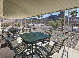 Sun-Dappled AZ Abode with River and Mtn Views!, hotel in Parker