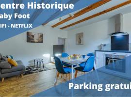 La Ballerine - Baby foot - Centre historique, hotel com estacionamento em Romans-sur-Isère