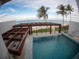 Branco Haus - Pé na Areia do Caribessa, hotel in João Pessoa