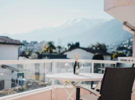 Ascona: Residenza Principessa Apt. 9, rental pantai di Ascona