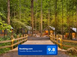 Villas at Gingershack Farms, smáhýsi í Ellijay