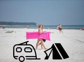 Dueodde Strand Camping – hotel w pobliżu miejsca Plaża Dueodde w mieście Dueodde