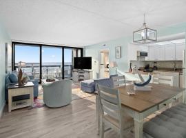 Beach Views Golden Sands Condo in Ocean City!, condo στο Όσεαν Σίτι