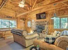 3 Mi to Big Trees State Park Cabin with Scenic Deck