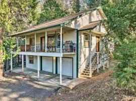 Furnished Deck Family-Friendly Twain Harte Home