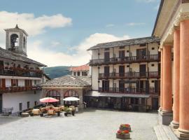 Albergo Miniere, hotel con estacionamiento en Traversella