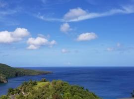 Best View Apartments, B&B in Anse La Raye