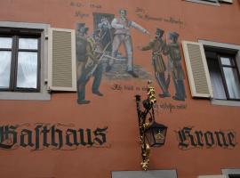 Die Krone, hotel di Staufen im Breisgau