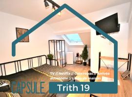 Capstay - Trith Netflix, hotel v destinaci Trith-Saint-Léger