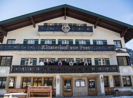 Klosterhof zur Post – hotel w mieście Bayrischzell