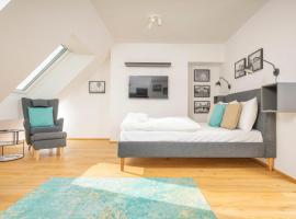 빈에 위치한 호텔 Rooftop Apartments mit großer Terrasse