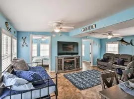 1 Block to Surfside Beach Home with Deck!