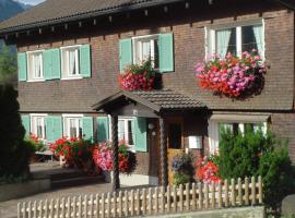 Apartment Sutterlüty, hotel v destinaci Bezau