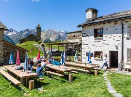 Rifugio Alpe San Romerio, estadía rural en Brusio