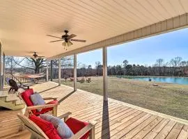 Greers Ferry Retreat with Deck and Stocked Pond!