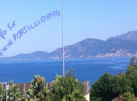 Vue mer panoramique plage 50m Porticcio Corse, family hotel in Porticcio