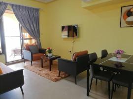 Cheerful 2-bedroom Apartment with free parking, apartamento en Kumasi