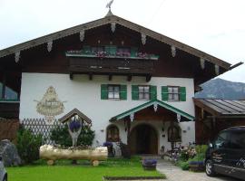 Ferienwohnungen Almbrünnerl - Chiemgau Karte, hotel di Inzell