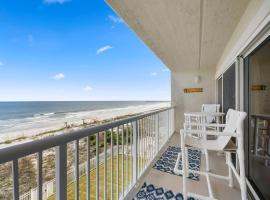 Jacksonville Beachdrifter 403, 2 Bedrooms, BeachFront, Pool, Sleeps 4, holiday rental in Jacksonville Beach