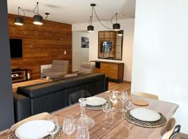 Magnifique T5 Duplex de Grand Standing 120m2 neuf classé 4 étoiles pour 8 personnes en plein centre de Saint-Lary-Soulan