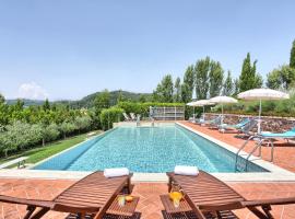 Luxury Villa in Tuscany with Pool near Pisa and Florence - Eight Bedrooms 14 pl, hotel in Molino del Roglio