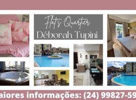 Flat's Quartier no Aldeia das Águas รีสอร์ทในบาร์ราโดปิไร