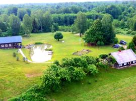 Alkūnų sodyba, hotel a Molėtai