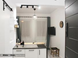 Black & White - News Apartment, מלון ליד Dimitrie Gusti National Village Museum, בוקרשט