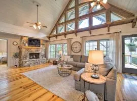 Deck and Fire Pits Lake Toxaway Getaway!