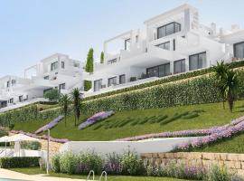 MIJAS GOLF FIRST LINE- COSTA DEL SOL - STUNNING VIEWS - GROUND FLOOR PENTHOUSE APPARTEMENT - 3 BEDROOMS - BIG TERRAS AND GARDEN 2- 6 persons ONE PRICE! - COMPLETELY FURNISHED AND EQUIPT FOR AN UNFORGETABLE HOLIDAY, hotel near La Cala Golf, Mijas