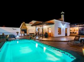 Eslanzarote Acoruma House, Super Wifi, Heated Pool, rumah percutian di Güime