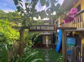 Beco do Pescador, hotel Caraívában