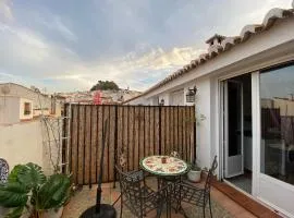 Apartment with roof Terrace and AC