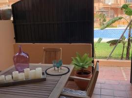 Apartamento Residencial Al Andalus 117, La Barrosa, Chiclana, Incluye parking a unos metros del mar