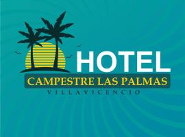 Hotel campestre las palmas, hotell i Villavicencio