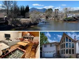 Stunning 3,400 sq ft Lake House w Boat Dock, Sauna, Steam Shower, and More