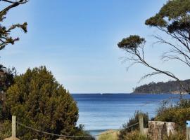 Sea Eagle at Roaring Beach, villa i Surveyors Bay