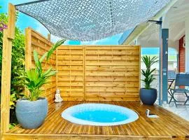 Lodge Sopraia Jardin-spacieux- Jacuzzi- Proche aéroport