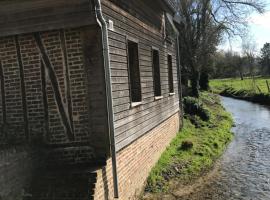 Maison au bord de riviere , proche de la mer- spa semi rigide plein air en option, dovolenkový prenájom v destinácii Bacqueville-en-Caux