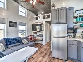 Splendid Tiny Home with Fire Pit about 2 Mi to Lake!