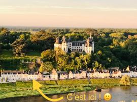 Au pied du Chateau de Chaumont sur Loire, hotel Chaumont-sur-Loire-ban