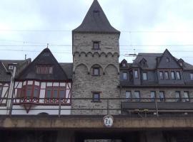 Kranenturm hotel, hotel in Bacharach