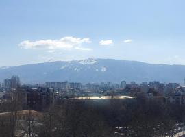 Mountain view apartment, hotel poblíž významného místa Sofia Central hlavní vlakové nádraží, Sofie