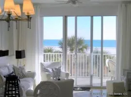 Ocean's Edge - Sip your coffee and watch the waves as you enjoy the gulf view balcony, accessible from the living room and the master bedroom condo