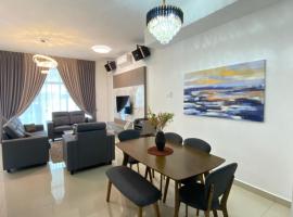 Desaru Homestay-Eva Melati[ karaoke,WIFI,BBQ]40M8, allotjament amb cuina a Bandar Penawar