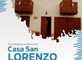 Casa San Lorenzo, hotel i Barichara